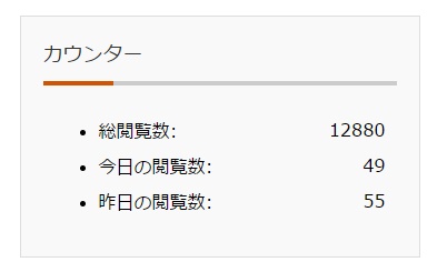 アクセスカウンター